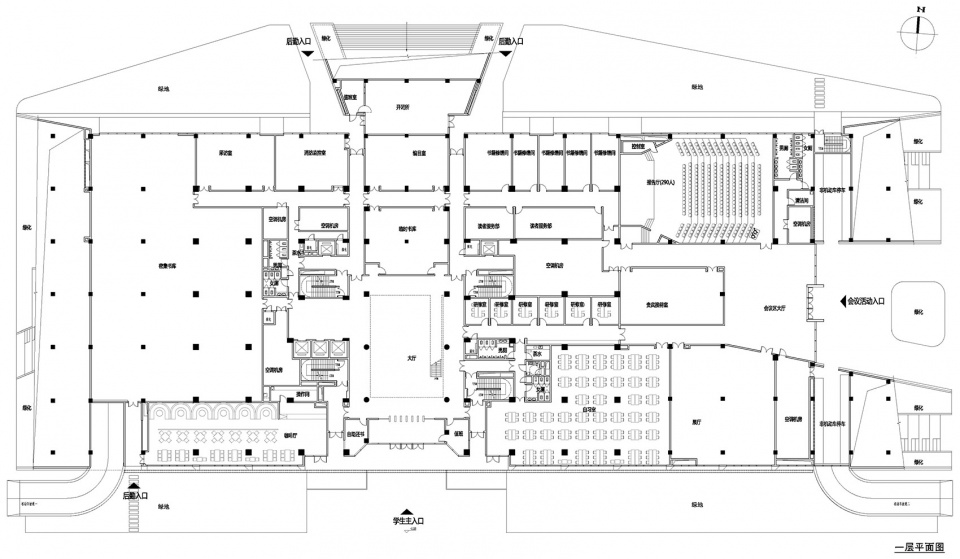Library of China University of Geosciences Wuhan Future City Campus TJAD
