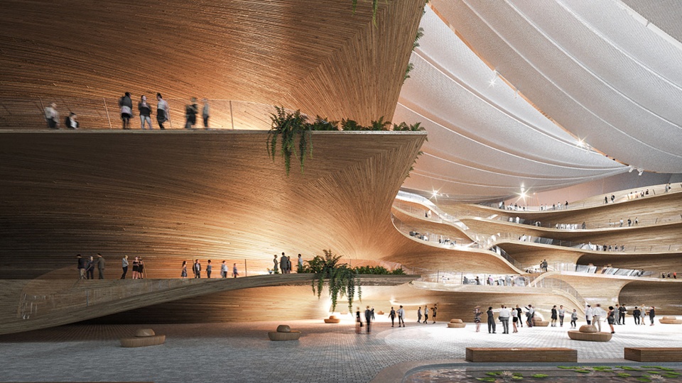 shenzhens new opera house competition proposal by big