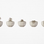 hyouri - “表与里”可折叠灯罩，日本 / nendo