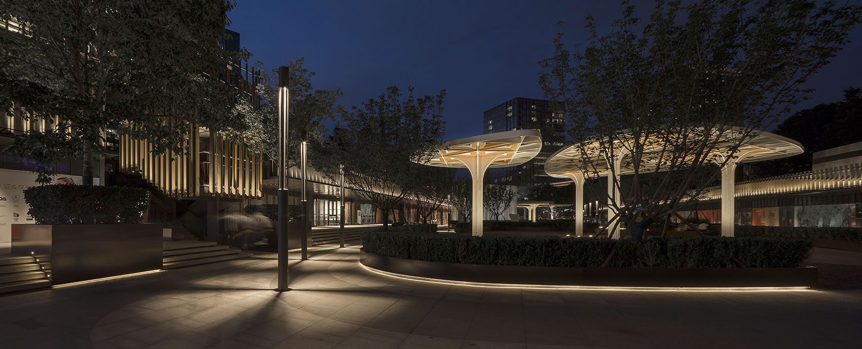 lighting heals urban space lighting design of beijing cr land instreet china by prol