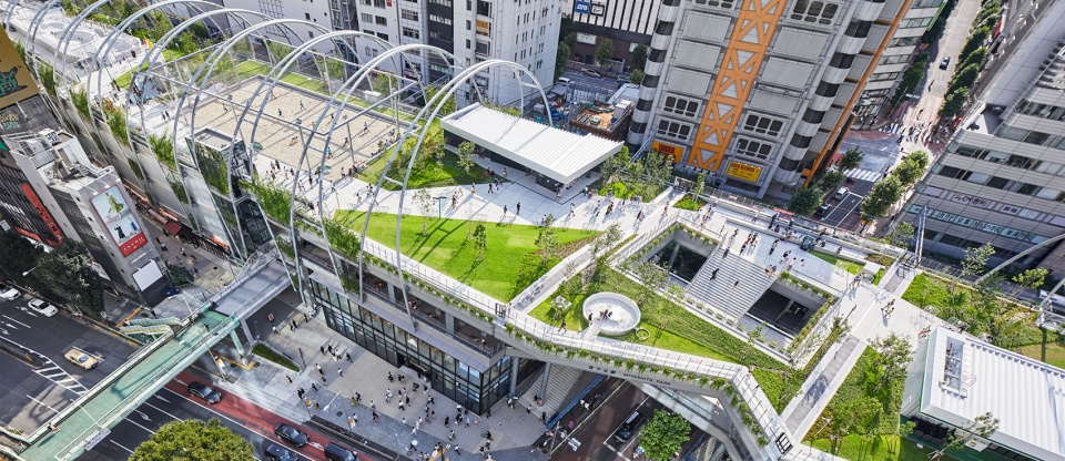 MIYASHITA PARK by Nikken Sekkei Ltd