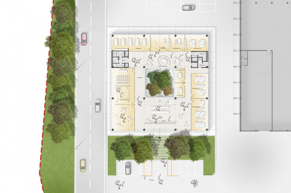 iperceramicas new office building by mario cucinella architects