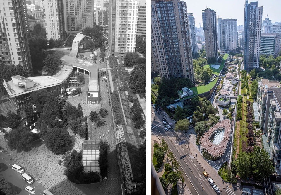 lighting heals urban space lighting design of beijing cr land instreet china by prol