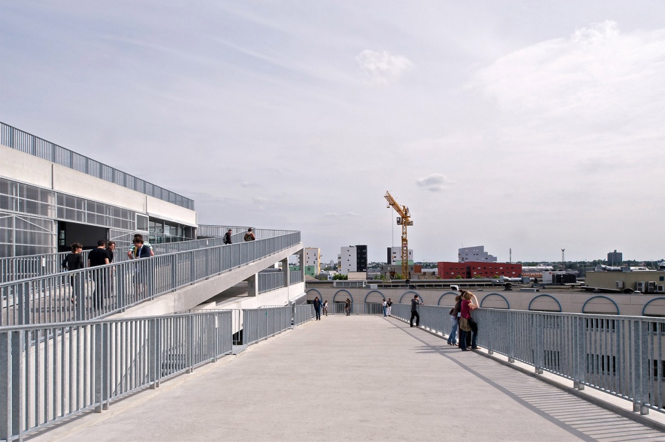 What was it like studying in the architecture school designed by Pritzker Prize winner