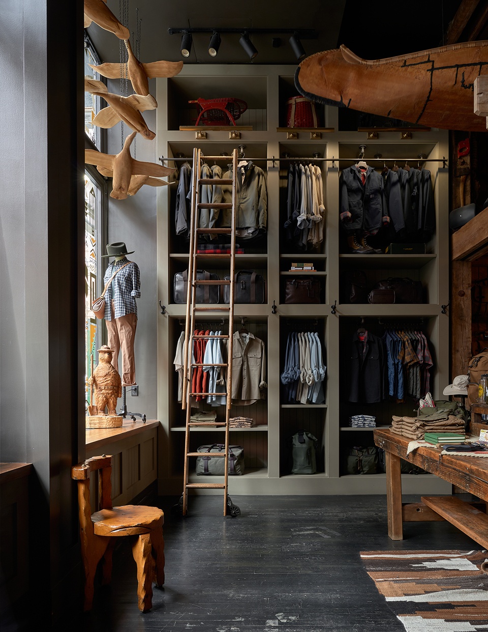 filson nyc flagship by heliotrope architects