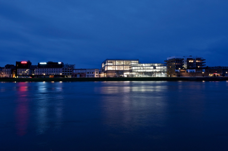 What was it like studying in the architecture school designed by Pritzker Prize winner