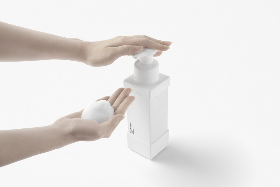 carton pump by nendo