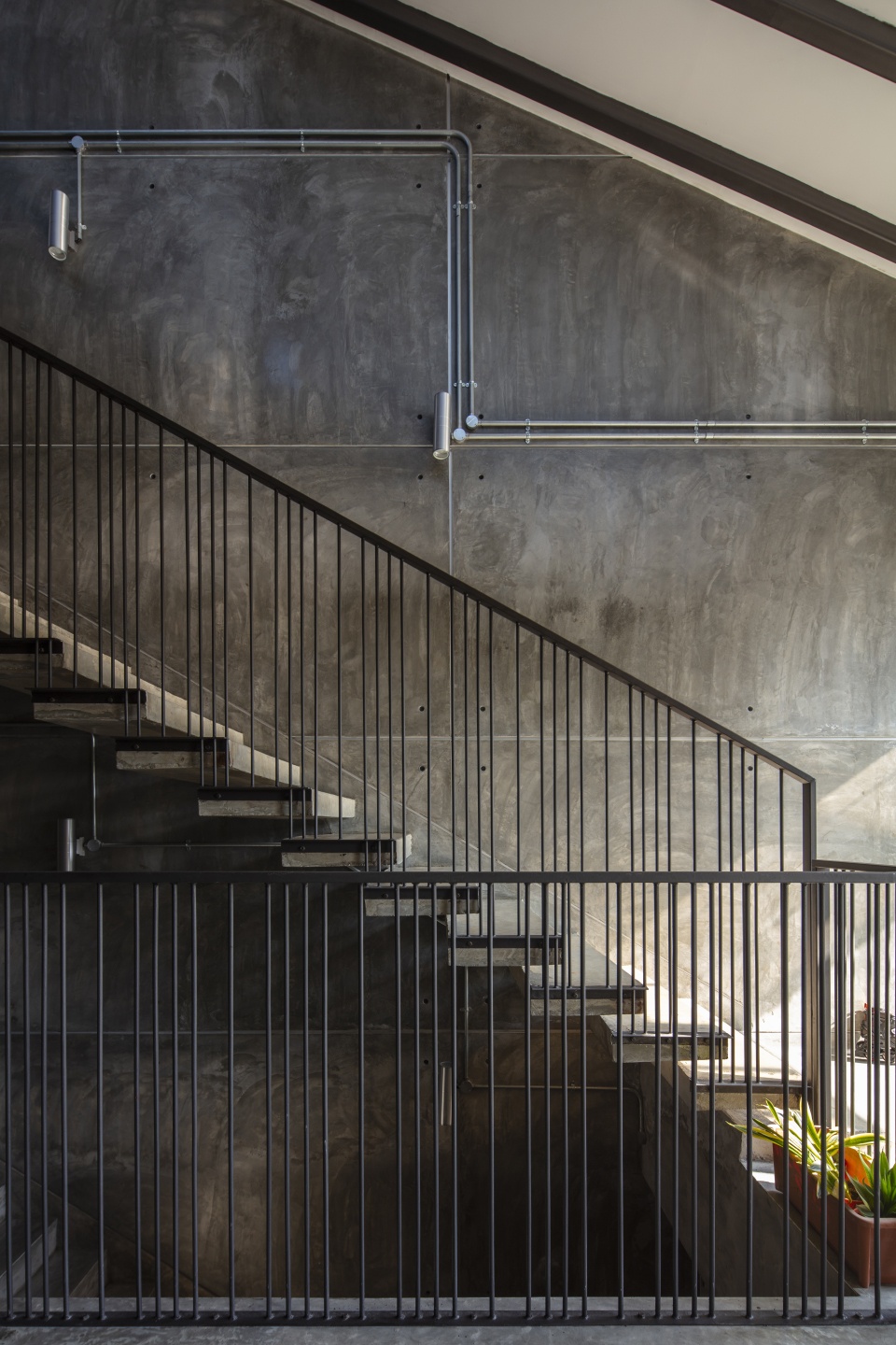 concrete jungle house by n o t architecture