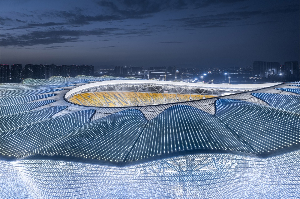 Master Plan and Main Stadium Design and Xi An Olympic Sports Center China by PTW