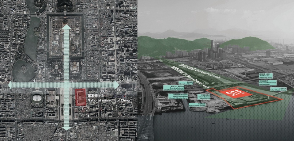 design proposal for guoshen national museum shenzhen by urbanus