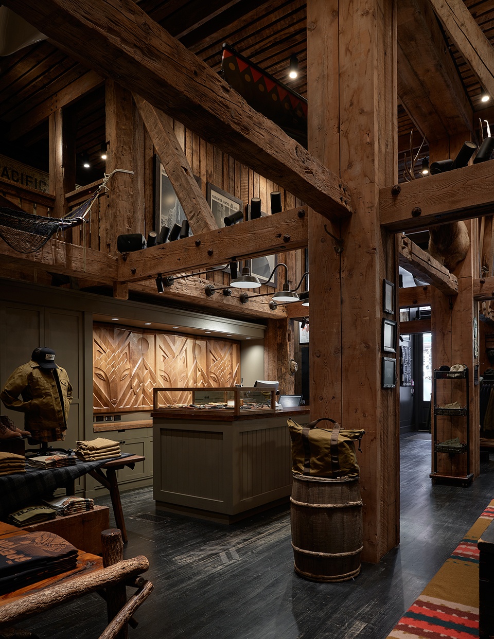 filson nyc flagship by heliotrope architects