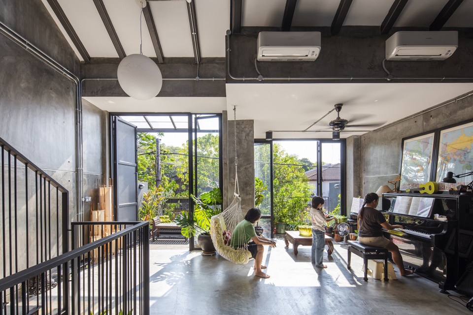concrete jungle house by n o t architecture