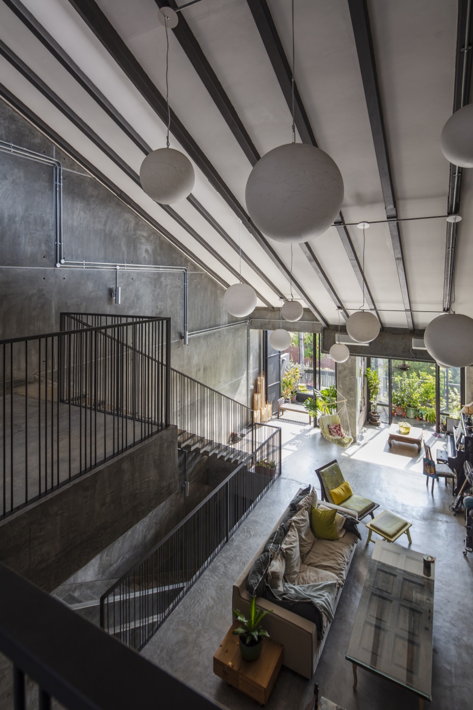 concrete jungle house by n o t architecture
