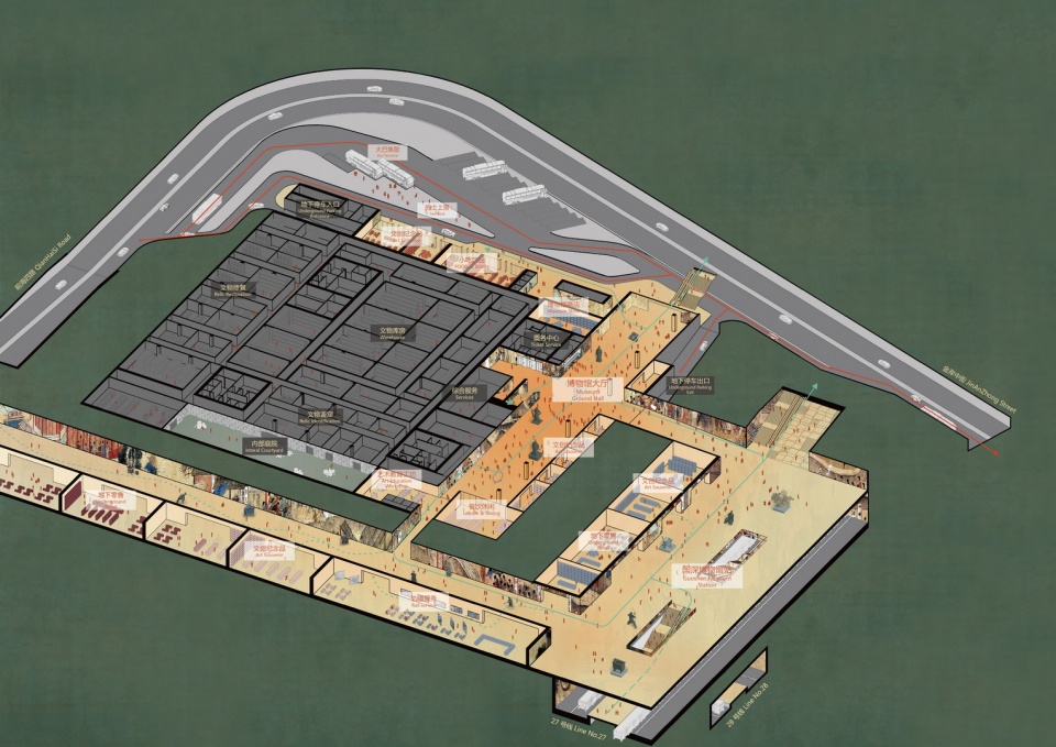 design proposal for guoshen national museum shenzhen by urbanus