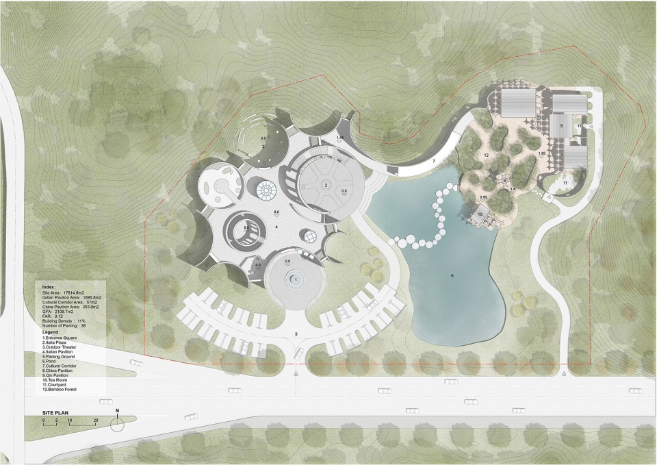 Sino Italian Cultural Exchange Center China by aoe