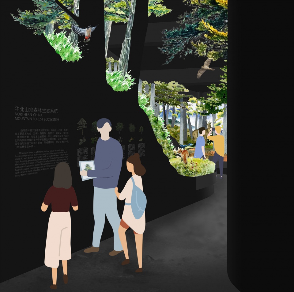 cfca northern china ecology museum by qytt architecture