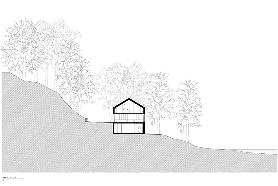 Casa na Caniçada by Carvalho Araújo