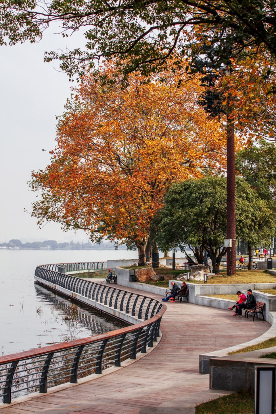 Moshan Park in Wuhan East Lake Greenway China by ATLAS