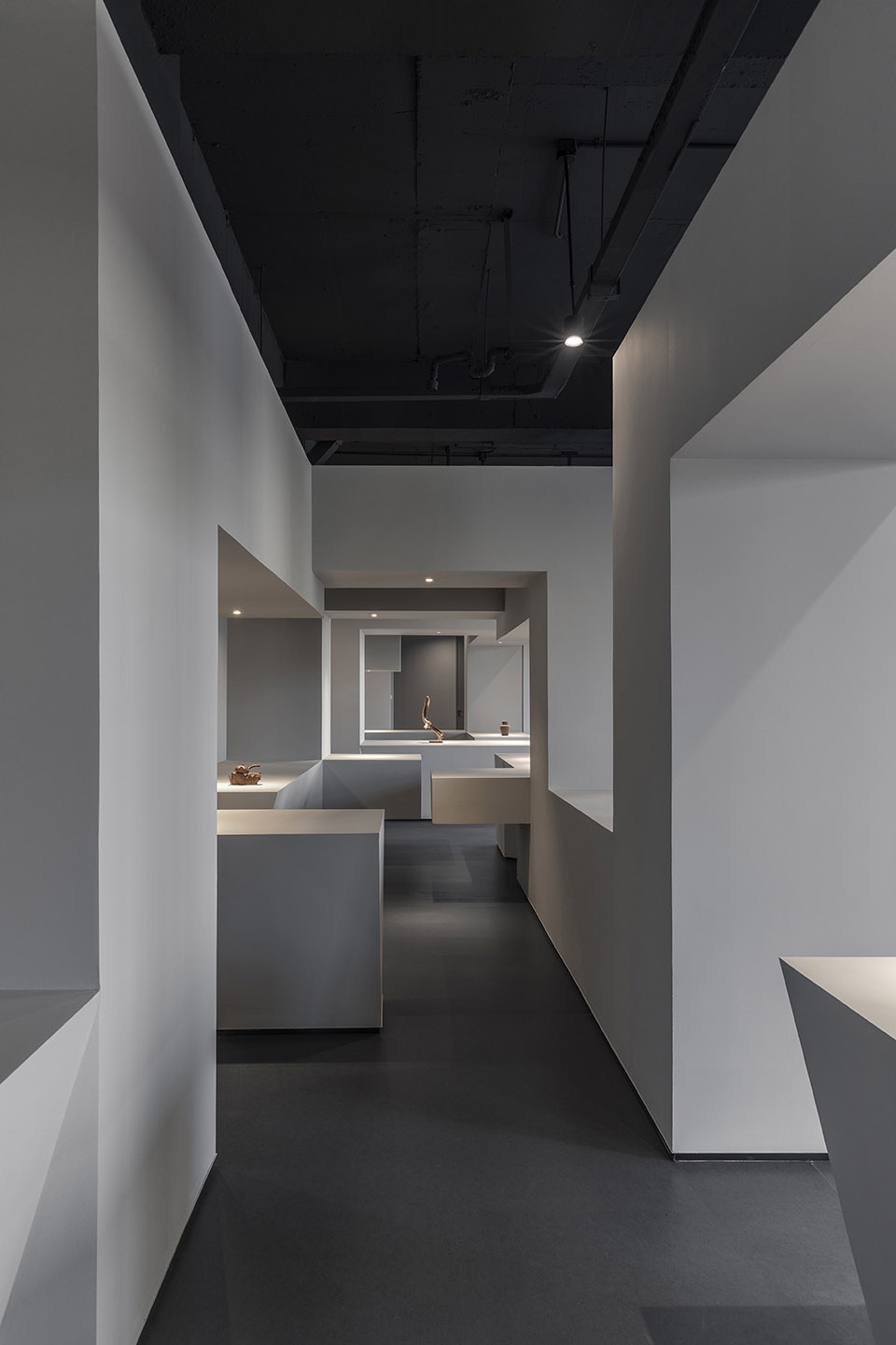 Folding gallery art Center China by BANDe Architects
