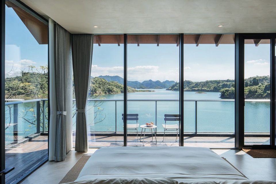 lost villa qiandao lake interior design china by eeri