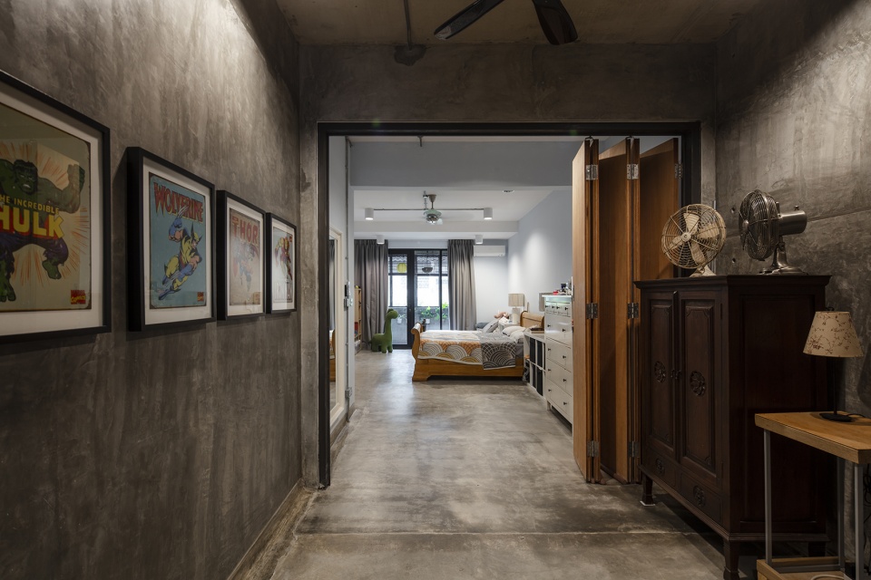 concrete jungle house by n o t architecture