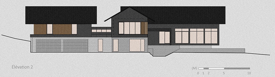KoyaHouse by Alain Carle Architecte Inc