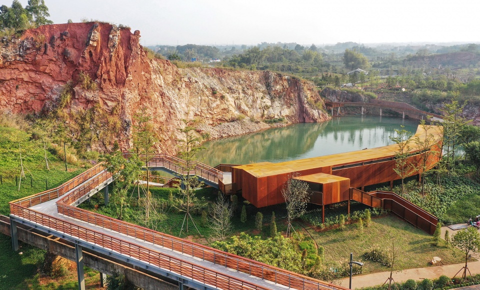 Quarry Gardens in Nanning Garden Expo Park by Atelier DYJG