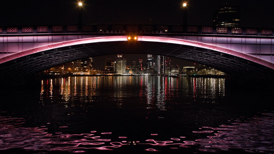 Lambeth Bridge Illuminated River © Paul Crawley 1