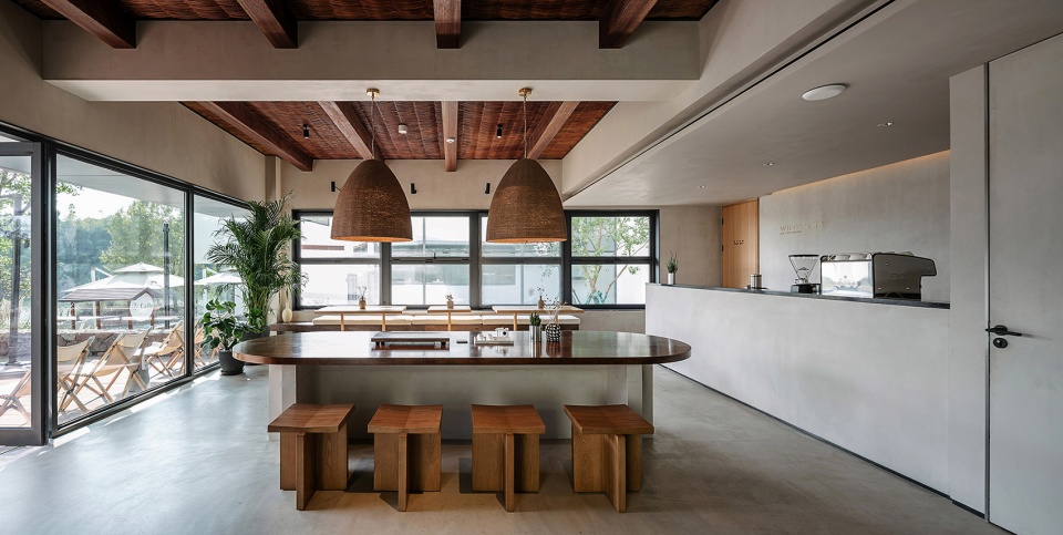 lost villa qiandao lake interior design china by eeri