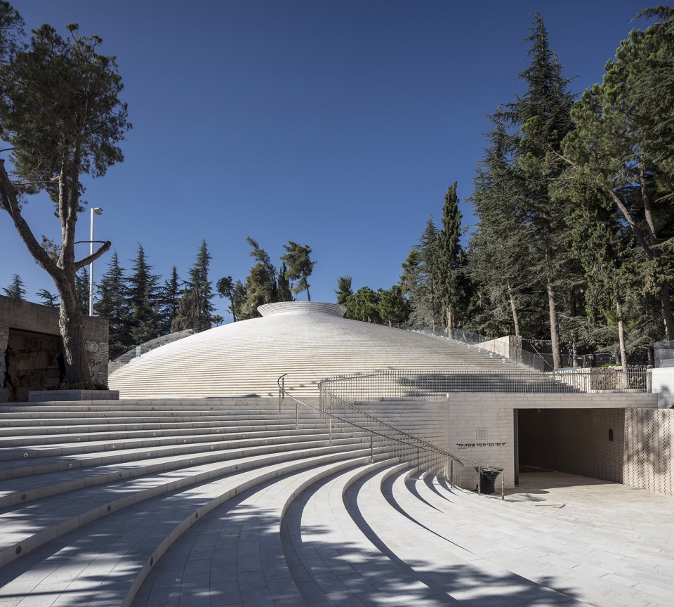 mount herzl memorial hall by kimmel eshkolot architects kalush chechick architects
