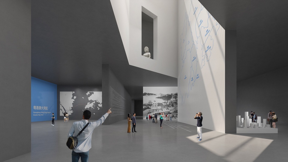 design proposal for guoshen national museum shenzhen by urbanus