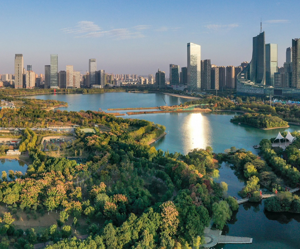 Hefei New Municipal and Culture District Swan Lake Park by LA Design 1