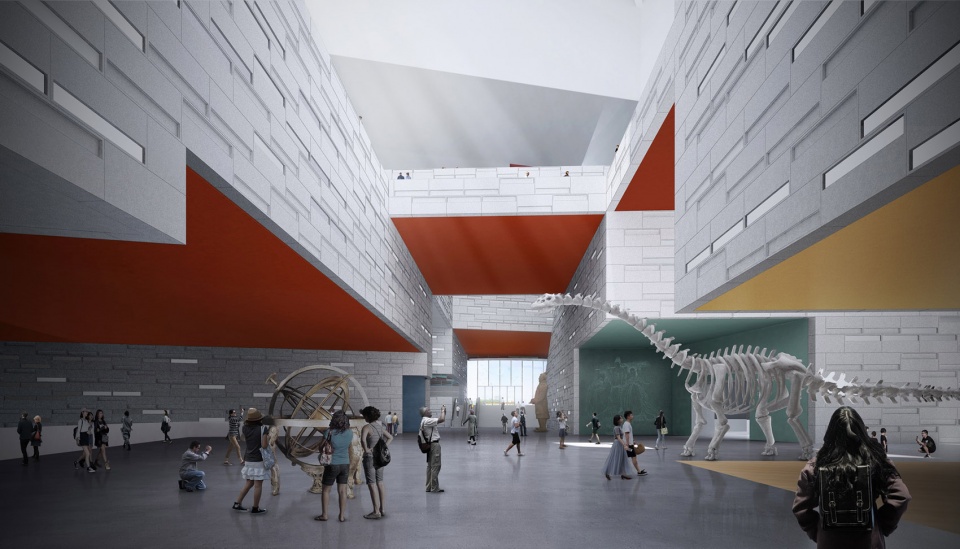 design proposal for guoshen national museum shenzhen by urbanus