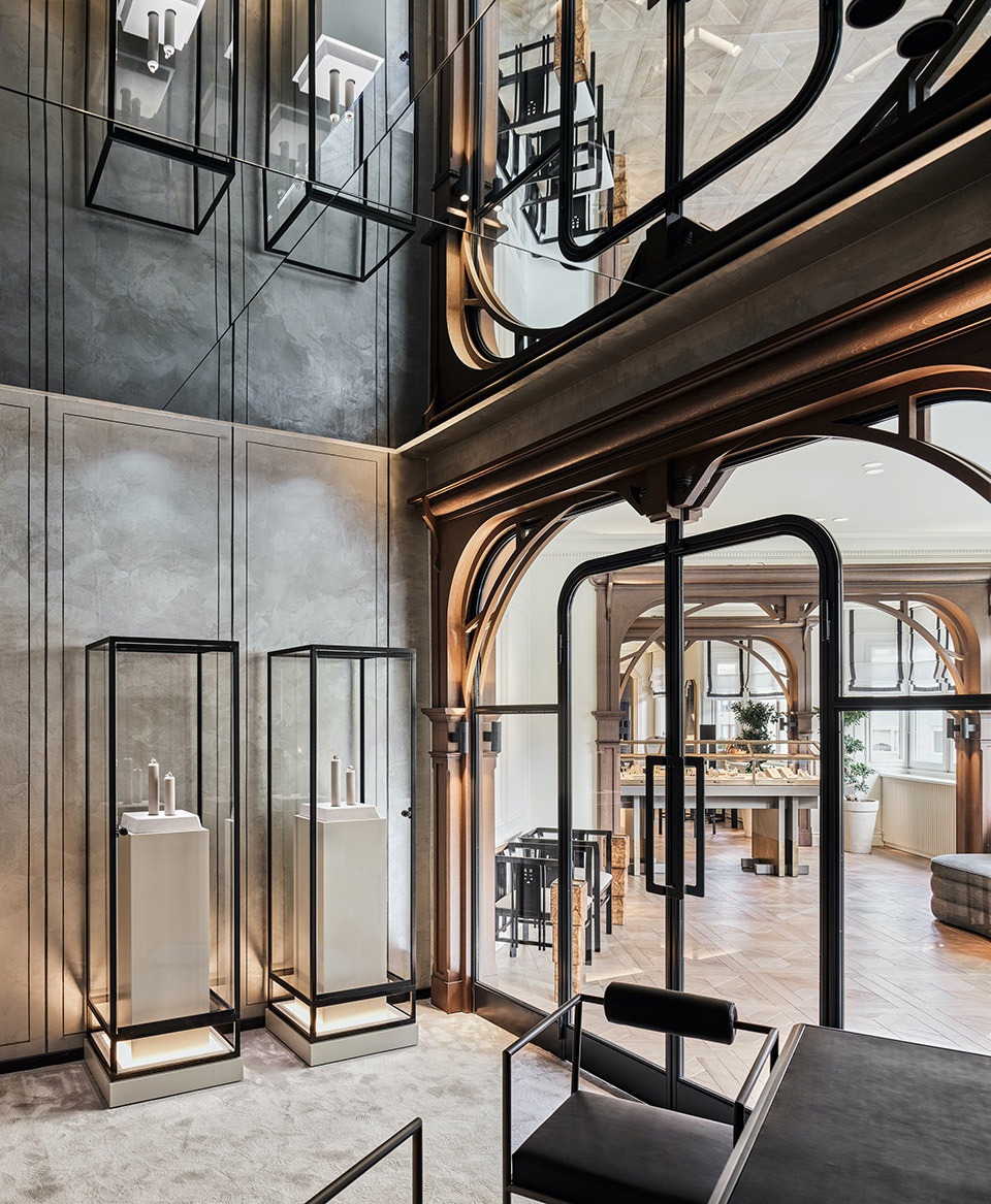 melis goral showroom in istanbul by sanayi313 architects