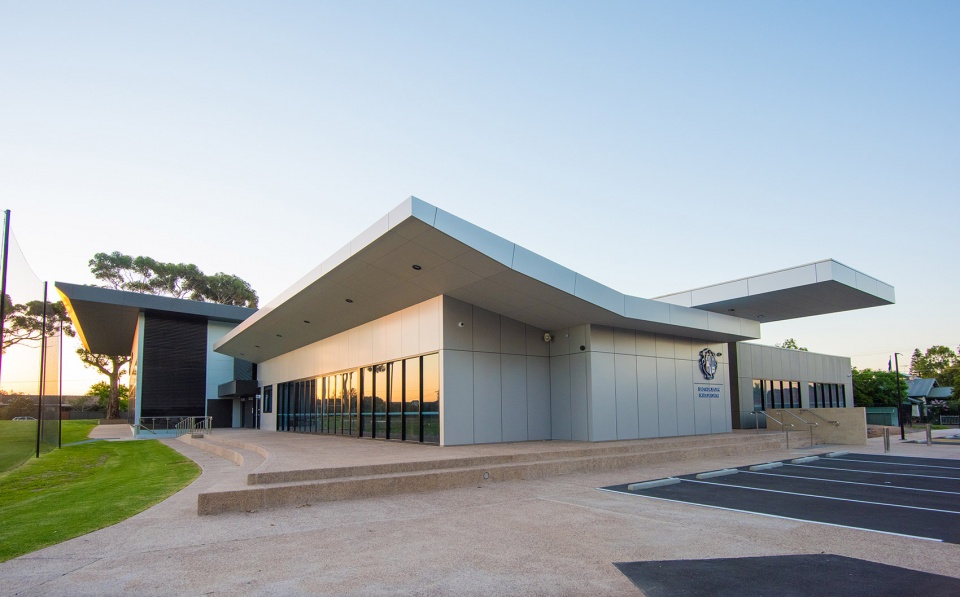 sacred heart college war memorial oval redevelopment by hames sharley