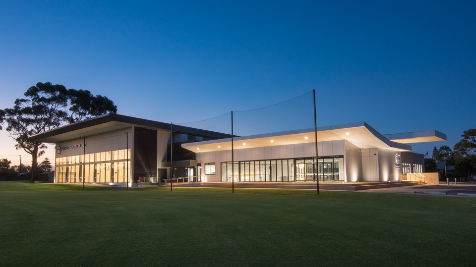 sacred heart college war memorial oval redevelopment by hames sharley
