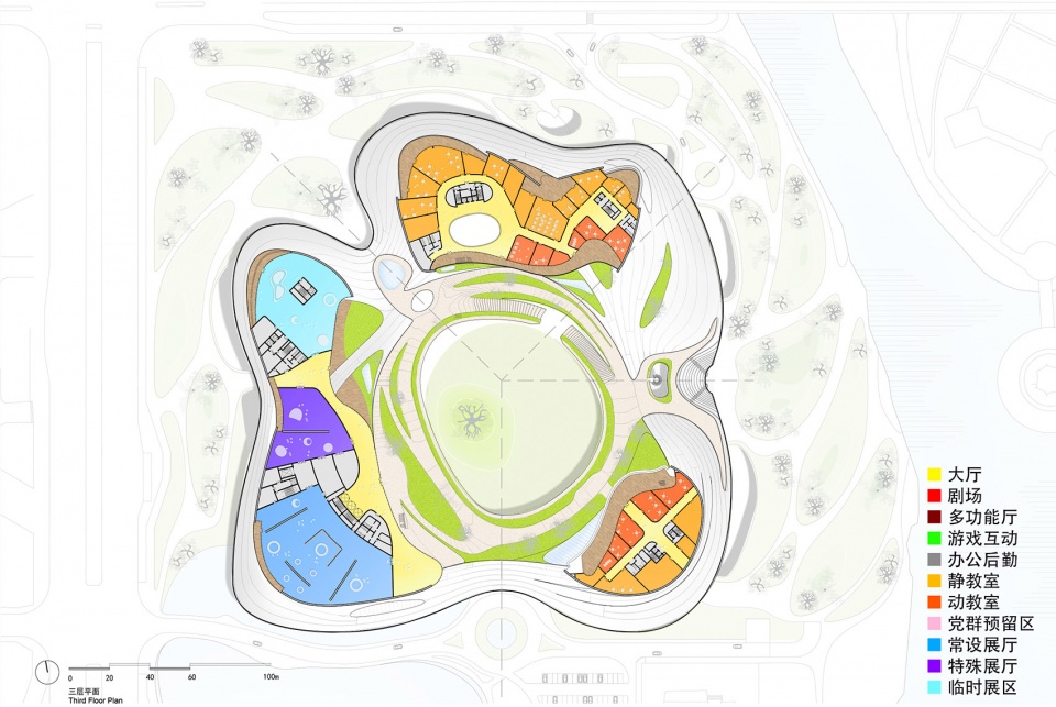 jiaxing civic center china by mad