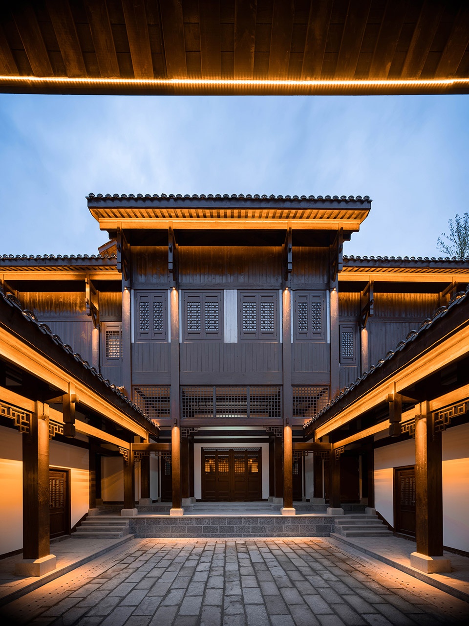 Zhangfei Temple Folk Custom Street Chongqing Yuandao Architecture