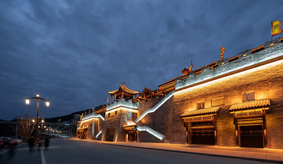 Zhangfei Temple Folk Custom Street Chongqing Yuandao Architecture