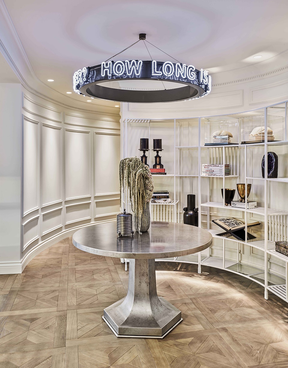 melis goral showroom in istanbul by sanayi313 architects