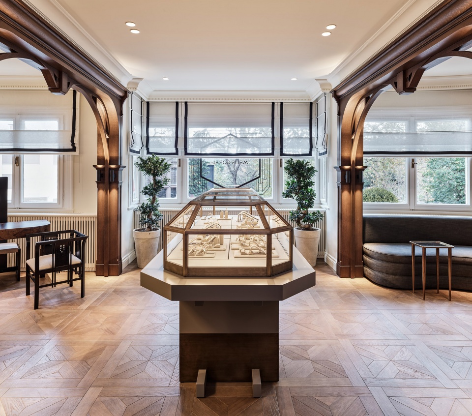 melis goral showroom in istanbul by sanayi313 architects