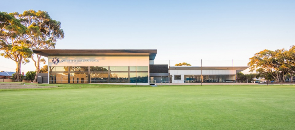 sacred heart college war memorial oval redevelopment by hames sharley