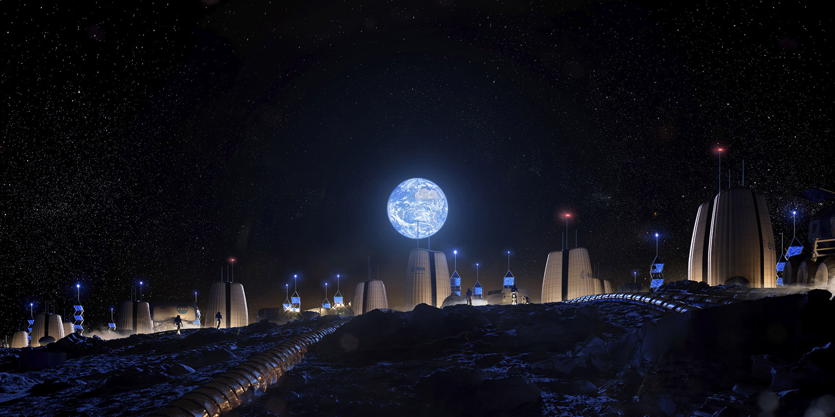 som presents moon village at biennale architettura 2021