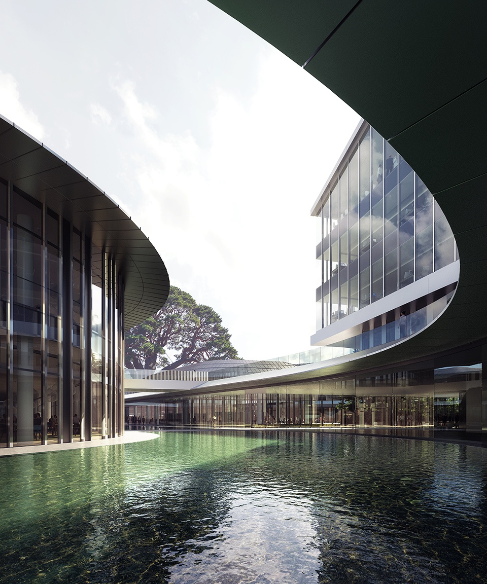 hangzhou alibaba damo nanhu industry park china by aedas