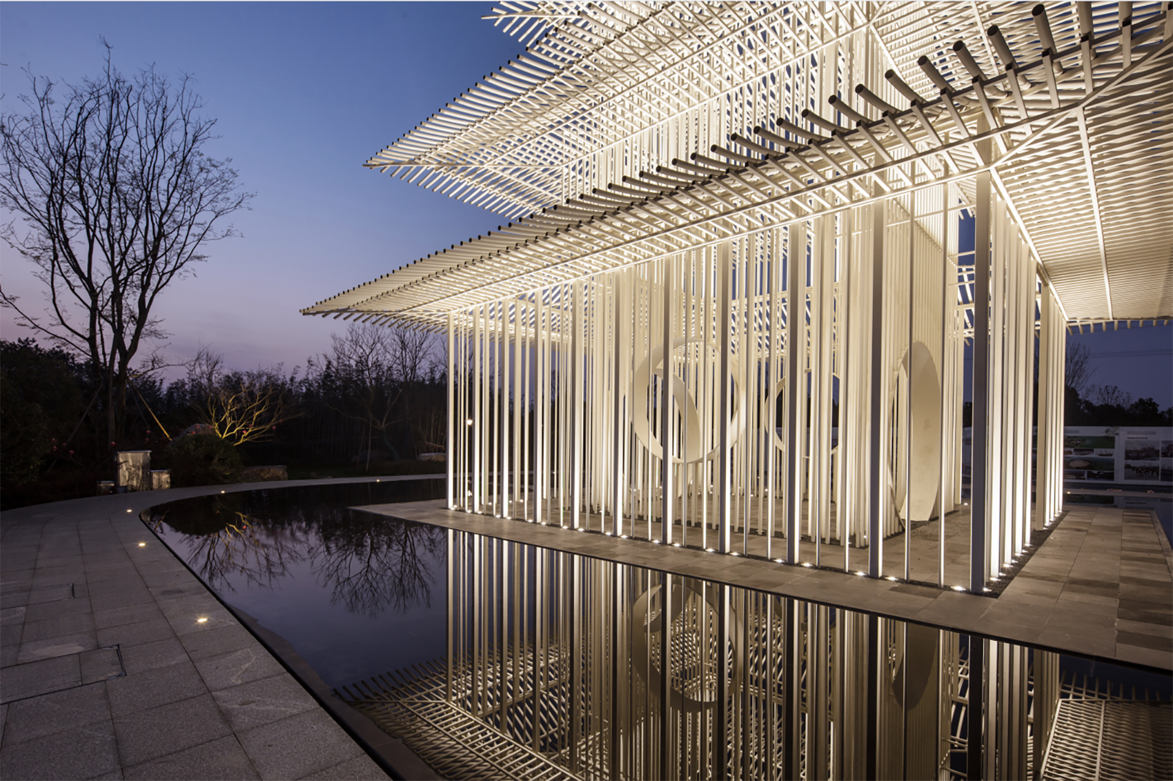 shadowless pavilion china by shanghai dachuan architects
