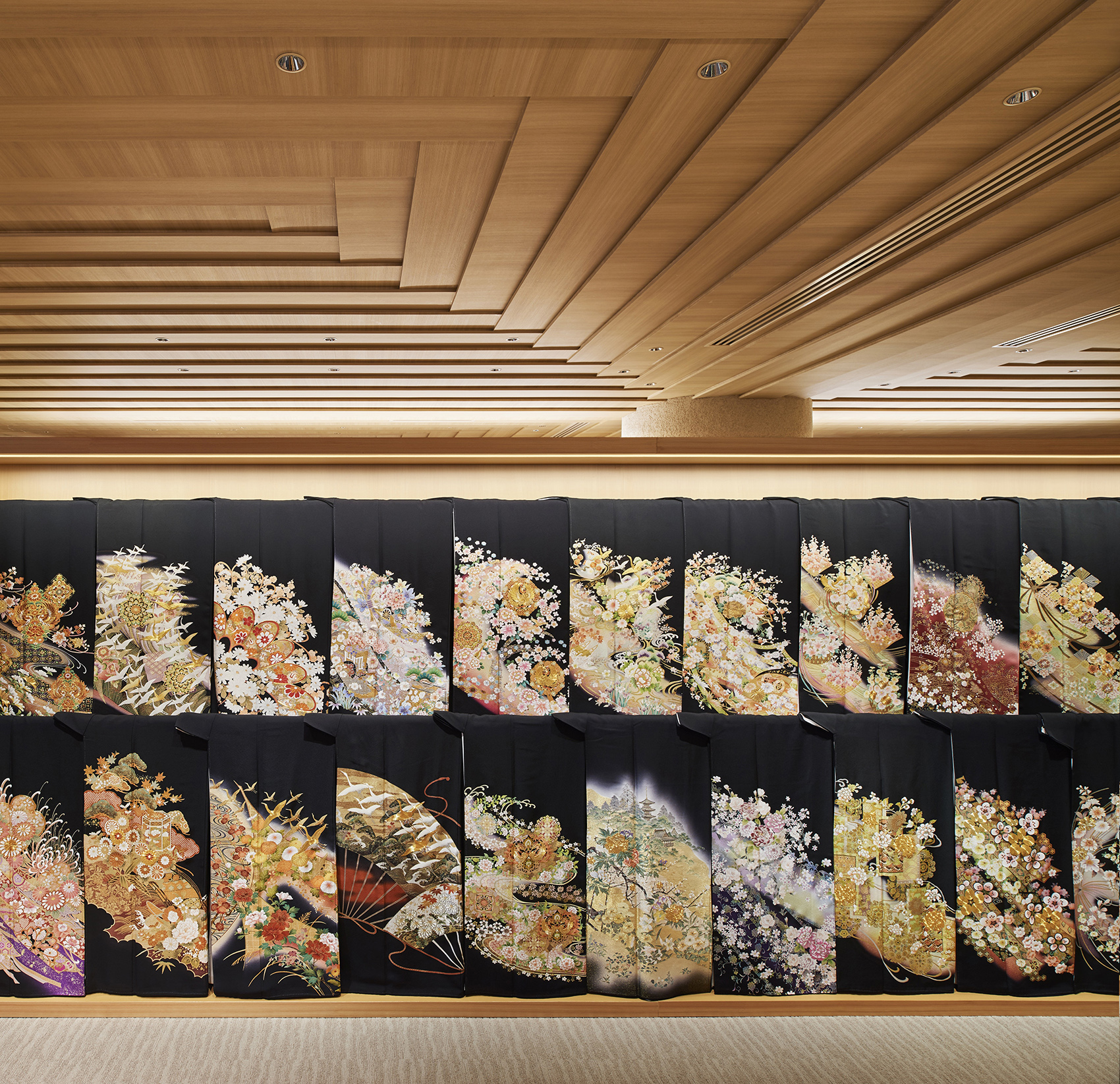 marusho kimono shop yokohama japan by tsutsumi associates