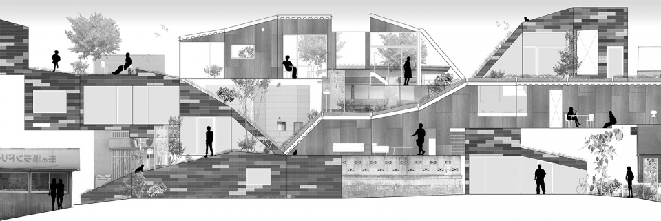 overlap house by akihisa hirata architecture office