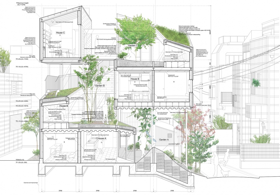 overlap house by akihisa hirata architecture office