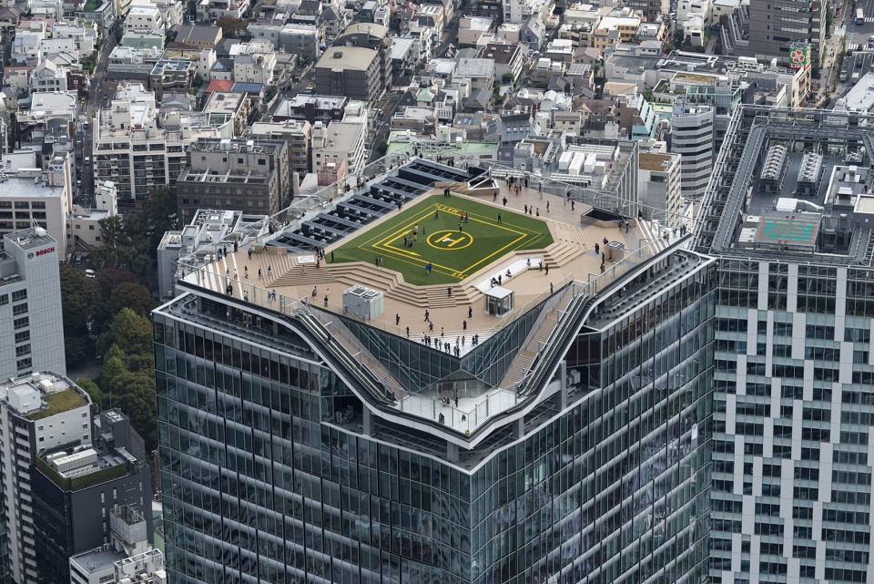 shibuya scramble square first phase nikken sekkei kengo kuma and associates