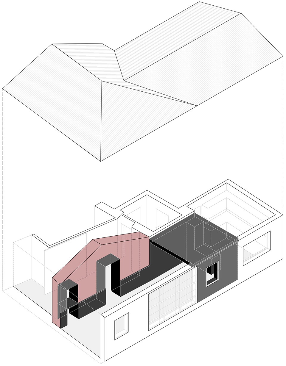 Mino dwelling Erbalunga estudio